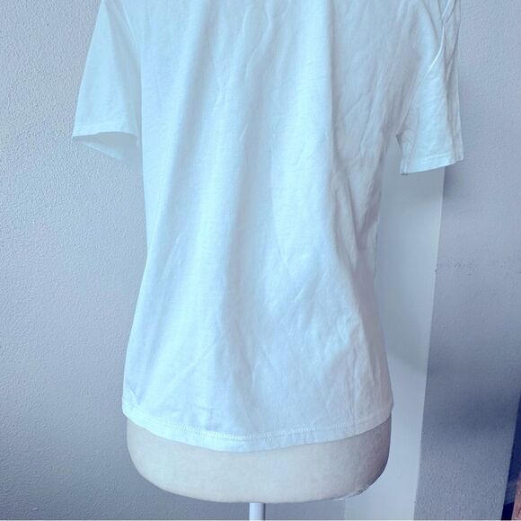 Lilly Pulitzer Rally Luxletic White Tee Short Sleeve Shirt SZ XXS NWOT - Picture 8 of 12